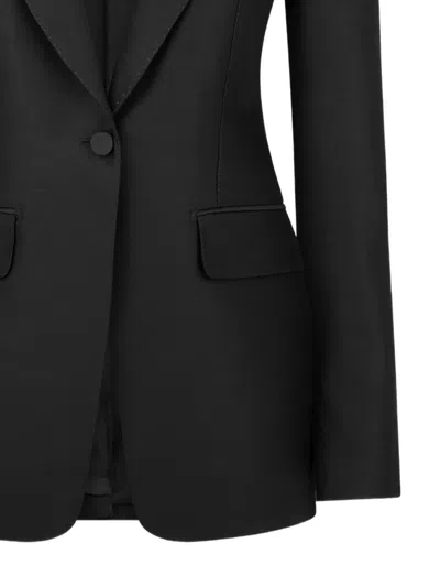 Tom Ford Single-breasted Blazer In Black