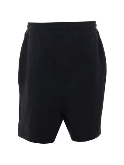 Thom Krom Elasticated Drawstring Shorts In Black