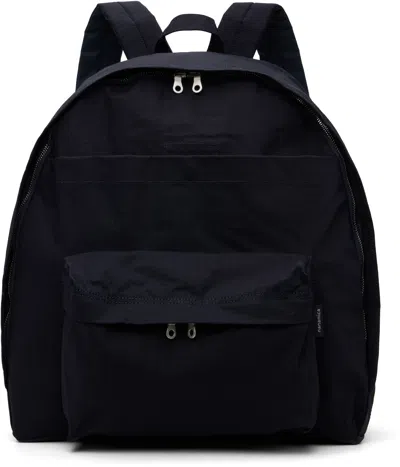 Nanamica Navy Day Pack Backpack In Blue