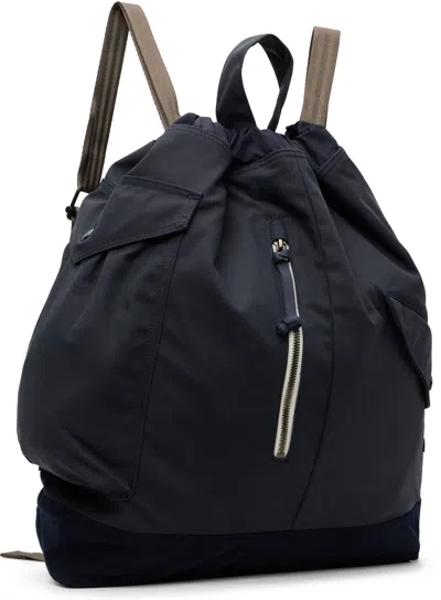Nanamica Navy 2-way Backpack In Blue
