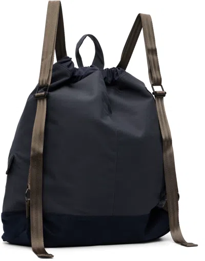 Nanamica Navy 2-way Backpack In Blue