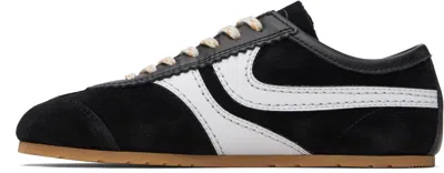 Dries Van Noten Elisabetta Franchi Blue Cotton Lyocell Jeans In Animal Print