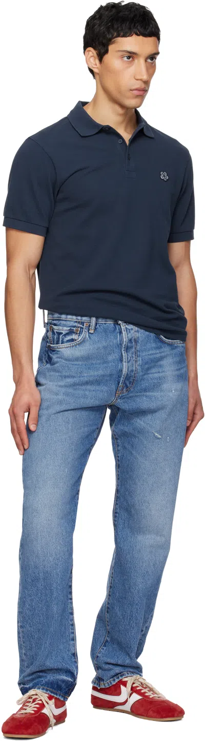Acne Studios Blue 1996 Regular Fit Jeans In Blue