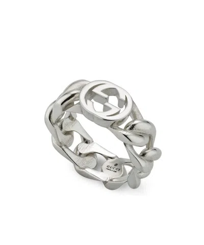 Gucci Interlocking Ring In Gray