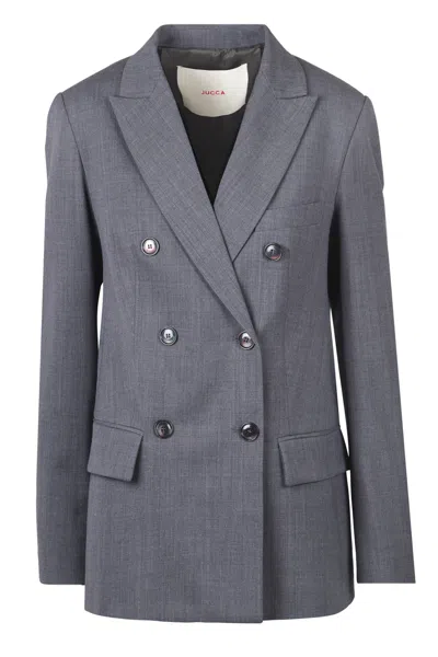 Jucca - Jacket - 461641 - Grey In Gray