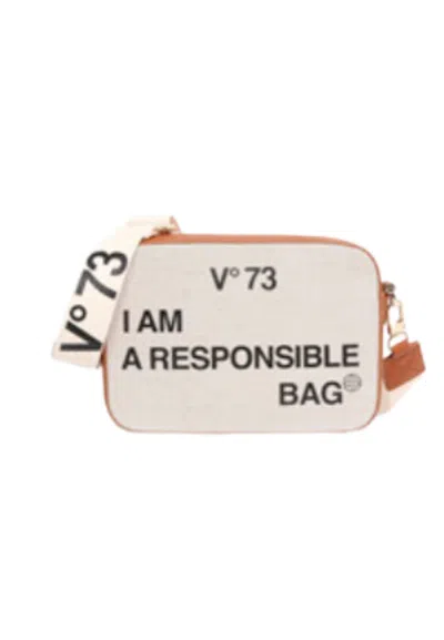 V-73 Responsability Shoulder Bag In Neutral