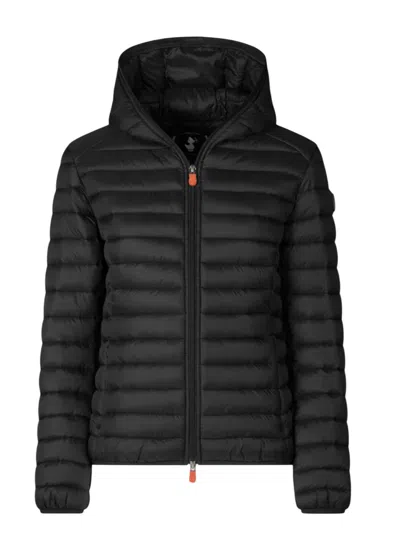 Save The Duck Olly Basic Hooded Basic Jacket In Multi