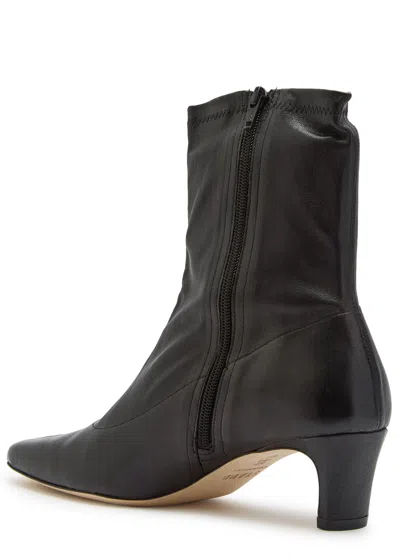 Staud Wally Leather Ankle Boots In Multi