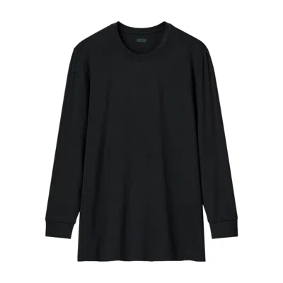 Uniqlo Heattech Ultra-warm Crew Neck T-shirt 'black'