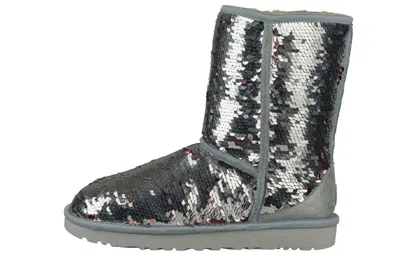 Ugg (wmns)  Classic Short Sequin 'silver'