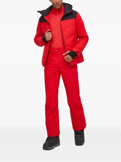 Rossignol Half-zip Turtleneck Top In Red