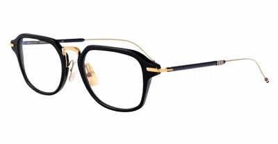 Thom Browne Rectangular - Black Rx Glasses In Black