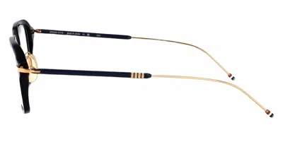 Thom Browne Rectangular - Black Rx Glasses In Black