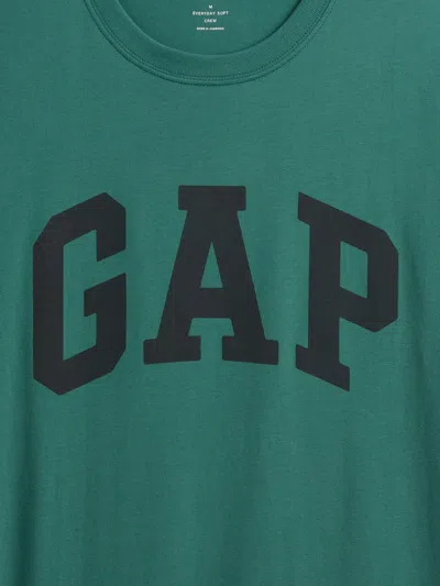 Gap Factory Everyday Soft Gap Logo T-shirt In Green