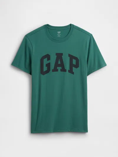 Gap Factory Everyday Soft Gap Logo T-shirt In Green
