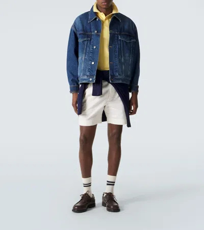 Polo Ralph Lauren Embroidered-logo Polo Shirt In Yellow