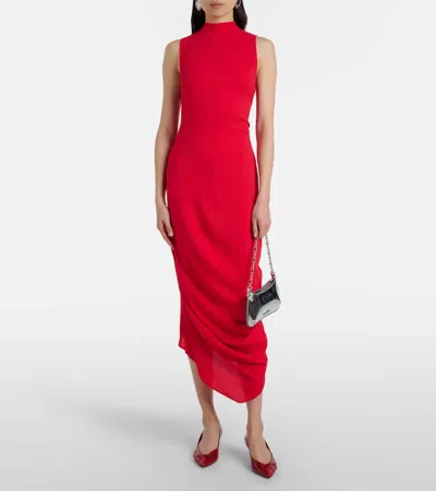 Jacquemus Le Petit Bisou Chain Rectangular Shoulder Bag In Silver