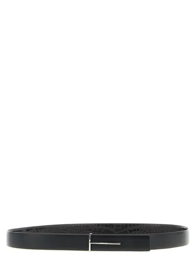 Tom Ford Reversible Python-print Buckle Belt