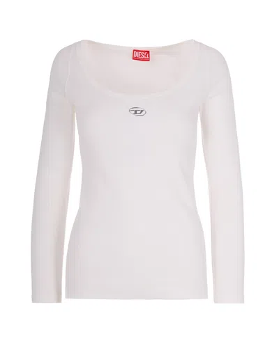 Diesel T-shirt Woman Color White In White