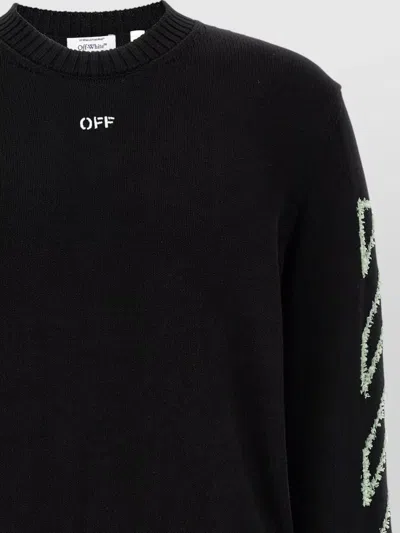 Off-white Sweater Men In Black