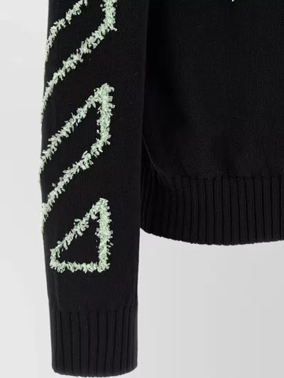 Off-white Sweater Men In Black