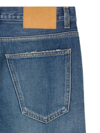 Alanui Blue Moon Jeans In Blue