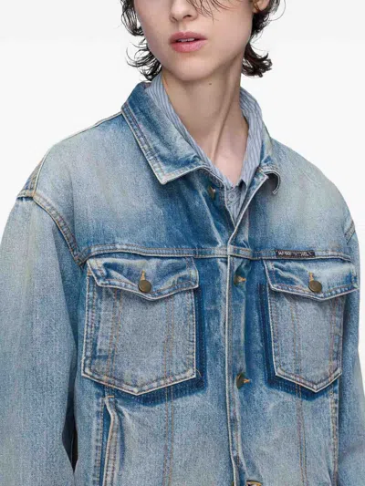 Maison Margiela Light Blue Cotton Denim Jacket