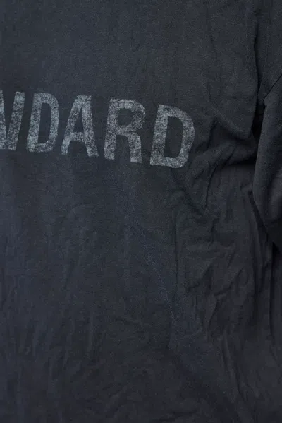 Balenciaga Standard Regular Fit T-shirt In Faded Jersey Clothing In Black