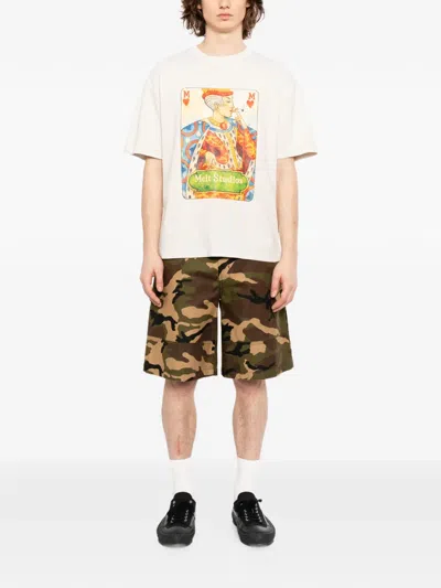 Melt Printed T-shirt In White