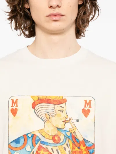 Melt Printed T-shirt In White