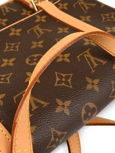Pre-owned Louis Vuitton 2005 Marelle Monogram Backpack In Brown