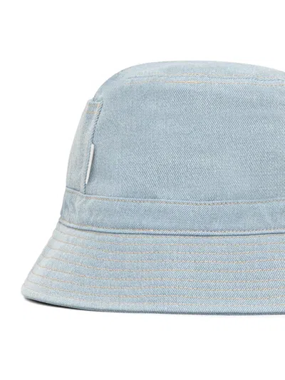 Samsoe & Samsoe Samory Denim Bucket Hat In Blue