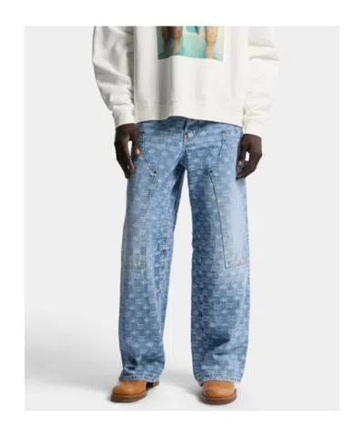 Dsquared2 Belt-loop Multiple-pocket Jeans In Blue