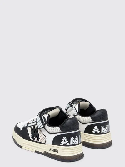 Amiri Men Two-tone Leather And Mesh Ma Skyline Sneakers In Multi