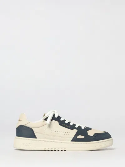 Axel Arigato Dice Lo Black And Beige Two-tone Sneakers In Calf Leather Man In Multi