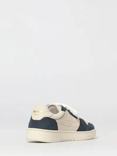 Axel Arigato Dice Lo Black And Beige Two-tone Sneakers In Calf Leather Man In Multi
