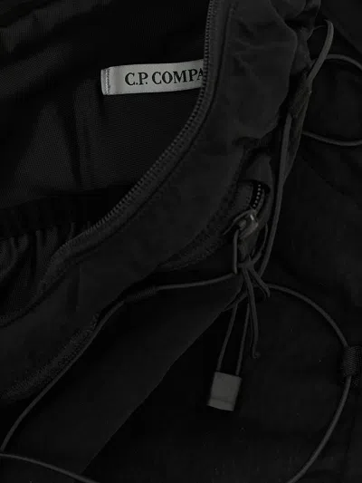 C.p. Company Nylon B Crossbody Backpack Adjustable Strap In Black