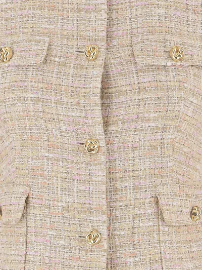 Tagliatore Button Flap-pocket Jacket In Neutral