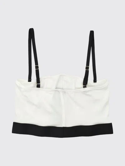 Tom Ford Modal Bra With Design And Adjustable Straps In White