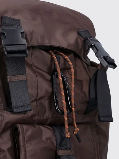 Apc A.p.c. Brown Trek Technical Backpack In Brown