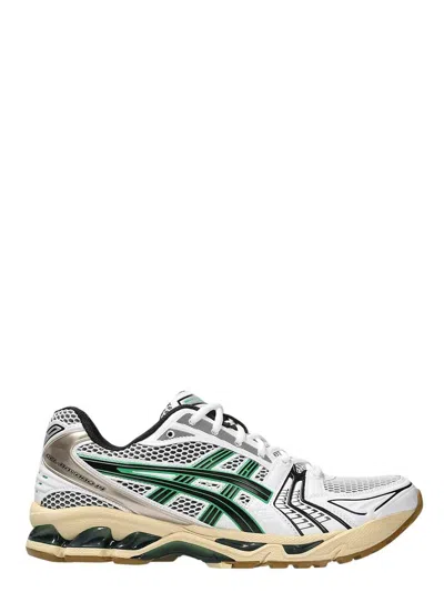 Asics Heritage Running Silhouette Gel-kayano 14 Sneakers In Green