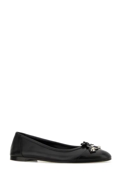 Balenciaga Jimmy Choo 85mm Romy Pointed-toe Pumps With Crocodile-effect In Black