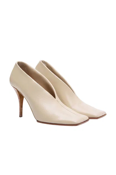 Alaïa Square-toe High Heels In Neutral