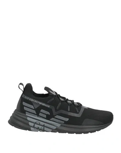 Ea7 Eagle Logo Low-top Sneakers In Multi