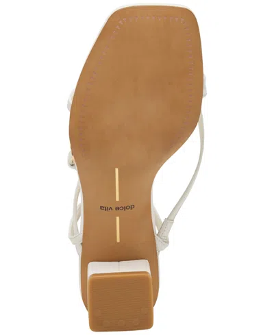 Dolce Vita Karlos Sandals Bone Leather In White
