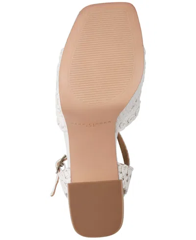 Marc Fisher Ltd Chayse Ankle Strap Platform Sandal In Neutral