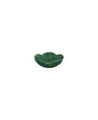 Bordallo Pinheiro Cabbage Cereal Bowl 4-piece Set In Green