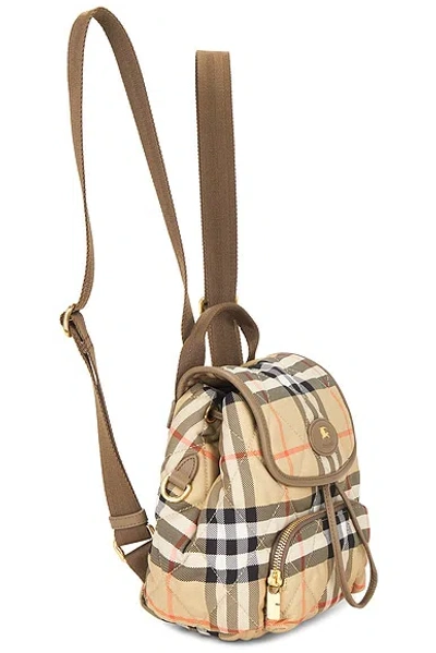 Burberry Mini Backpack In Sand