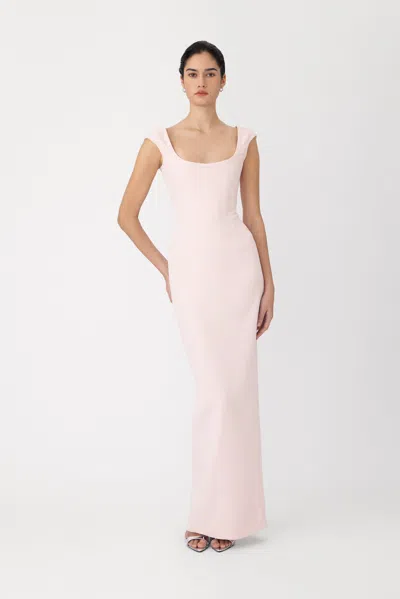 Sau Lee Brooke Gown In Neutral