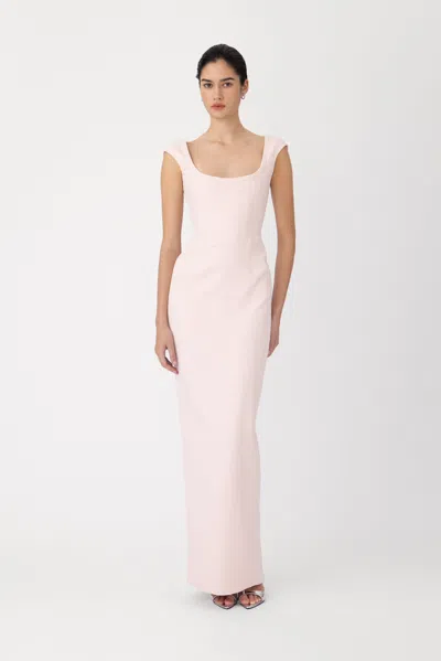 Sau Lee Brooke Gown In Neutral